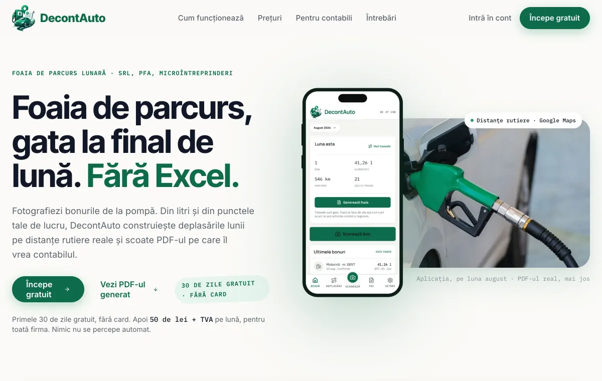 Screenshot decontauto.ro