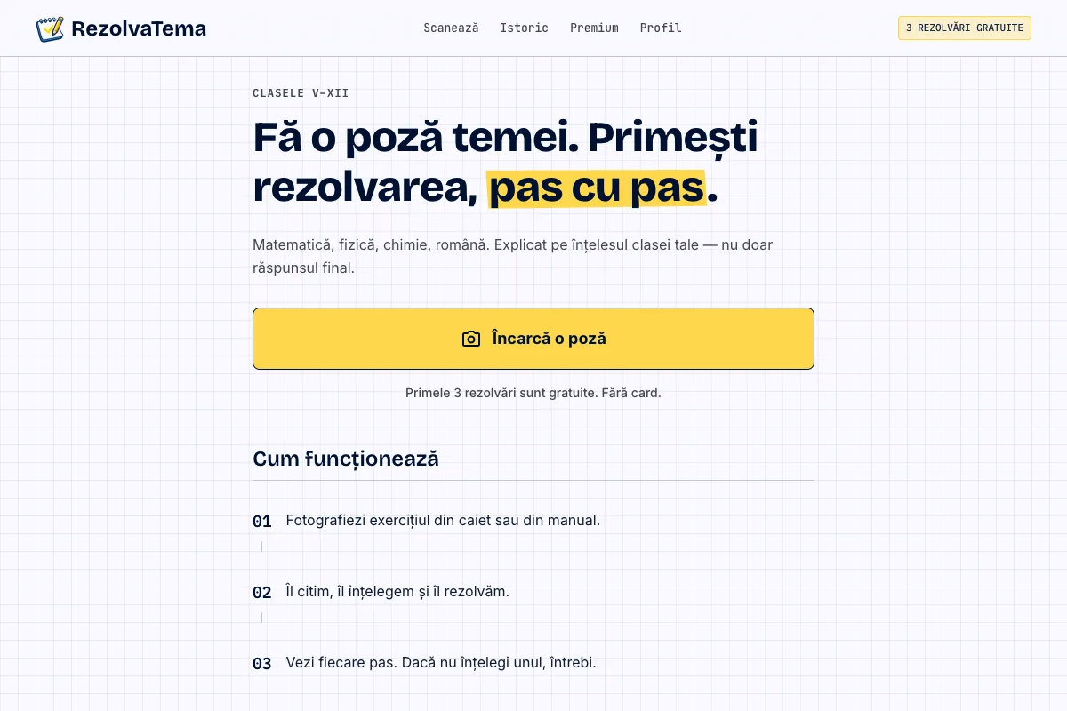 Screenshot rezolvatema.ro